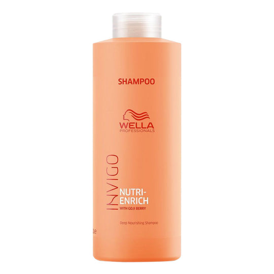 Wella Professionals Invigo Nutri Enrich Shampoo For Dry, Frizzy & Damaged Hair With Goji Berry, 1000ml Buy at Indicrest