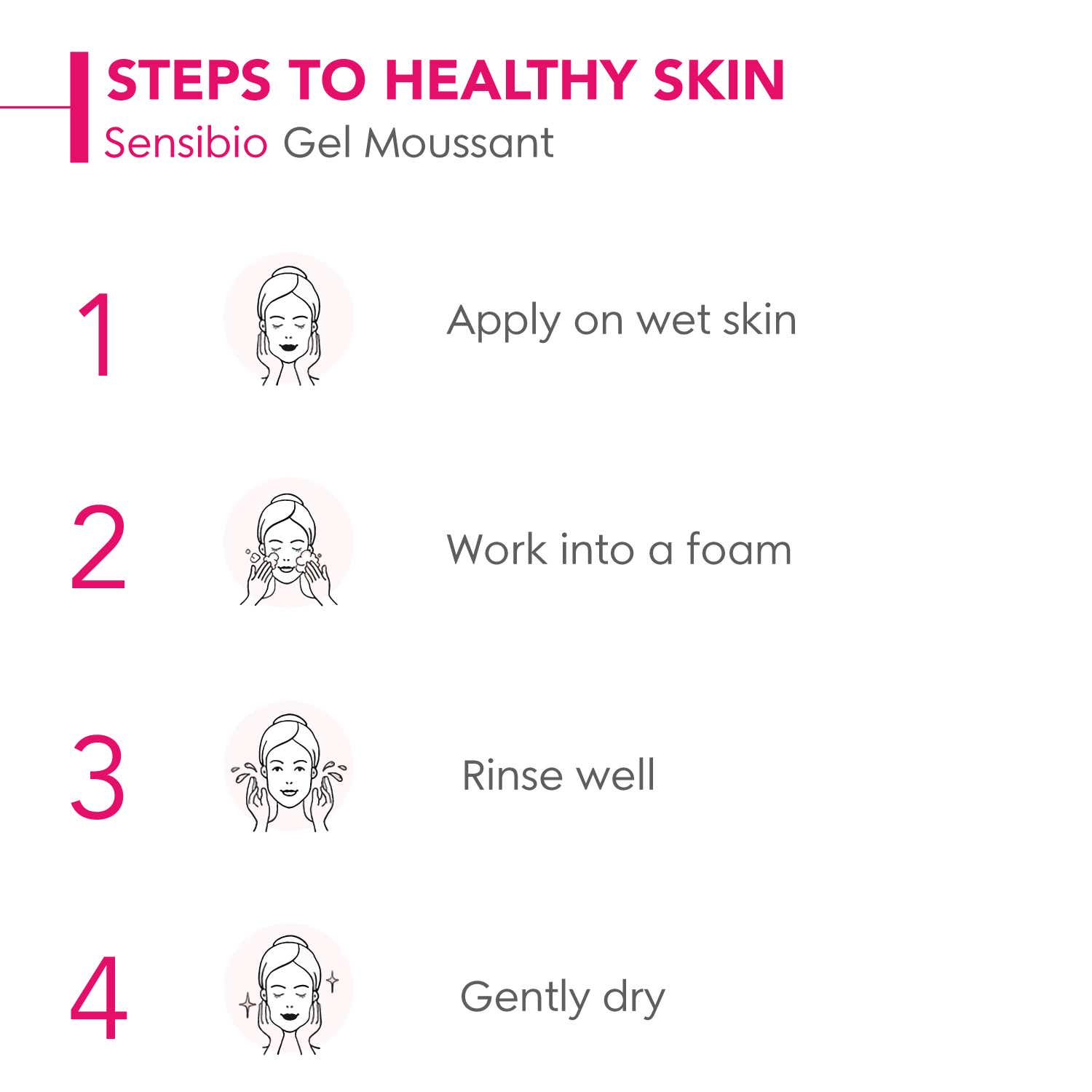 Bioderma Sensibio Gel Moussant, 45ml