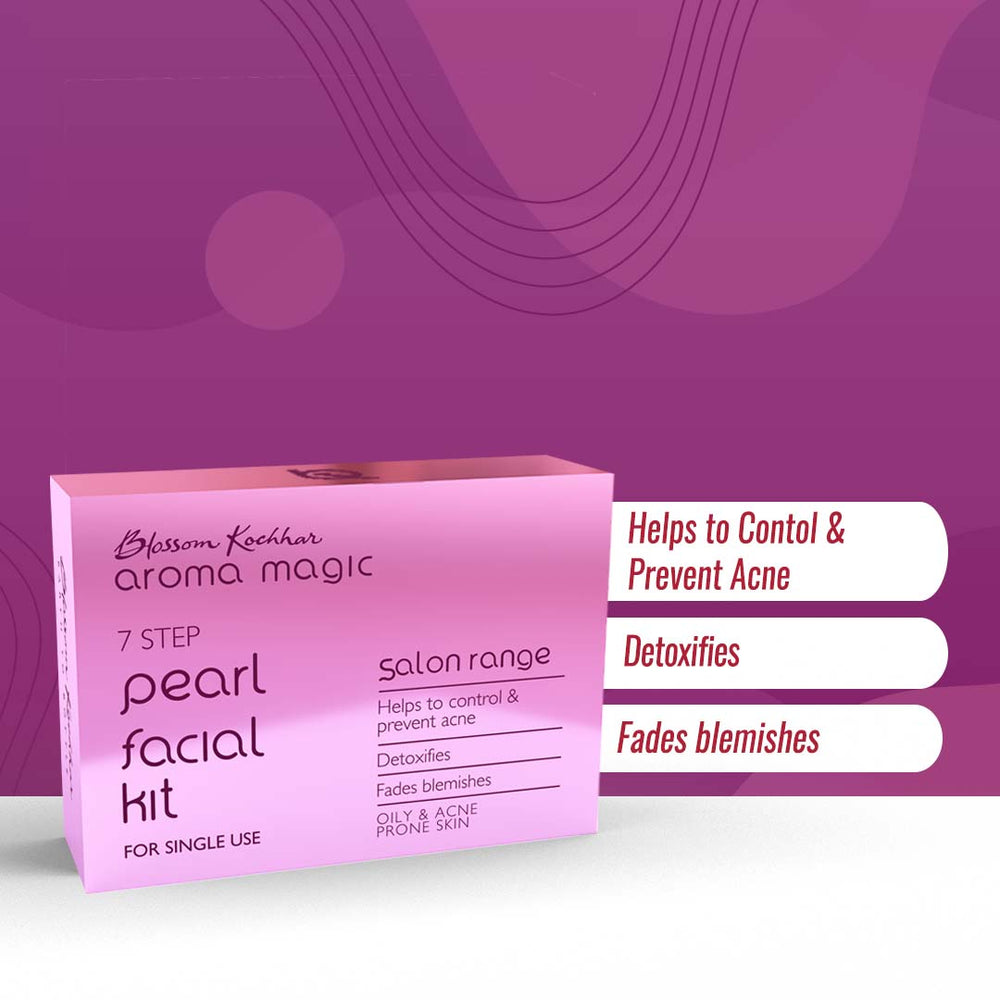 7-Step Pearl Facial Kit for Bright Skin 50g