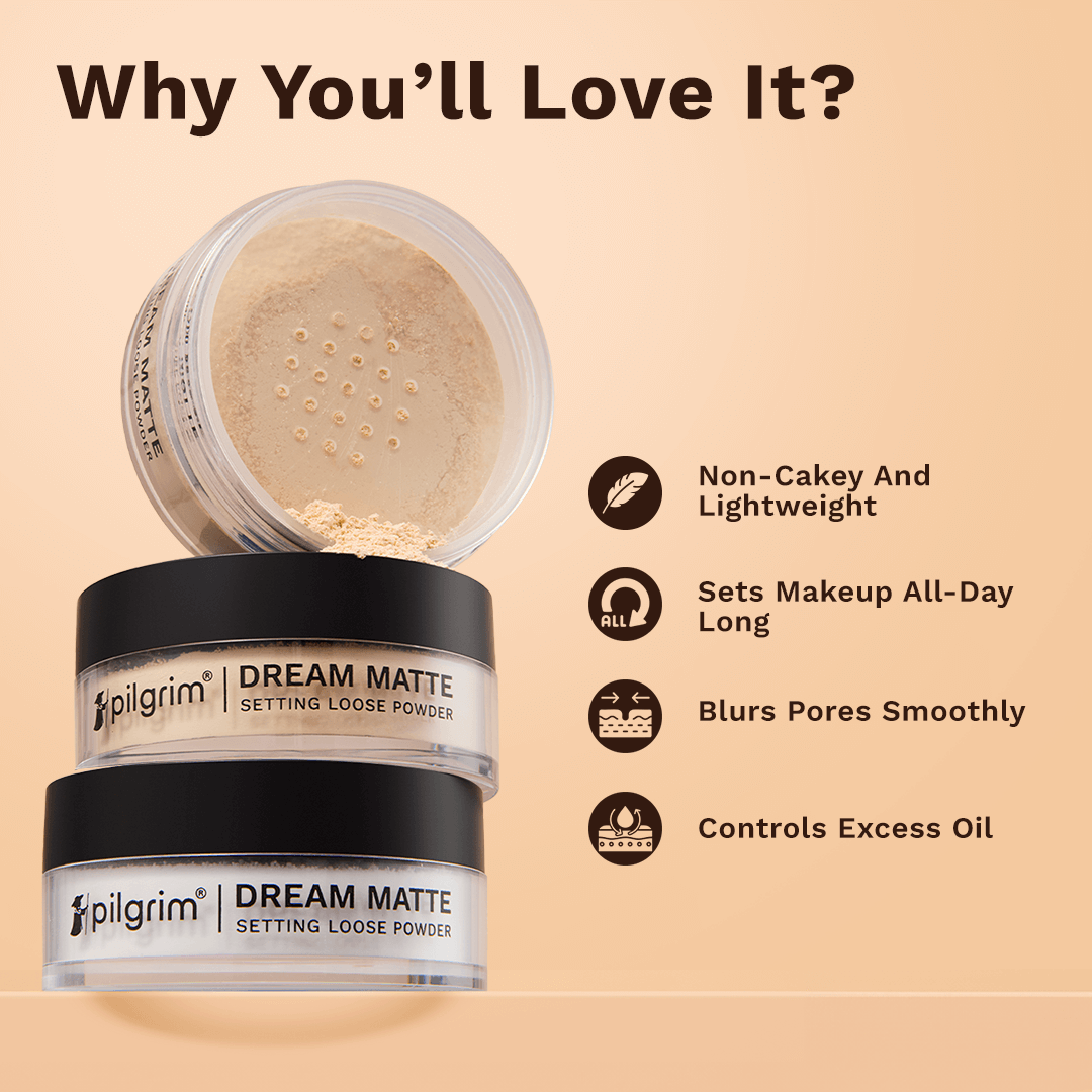 Pilgrim Dream Matte Loose Powder, Translucent - Image 8 - Buy from Indicrest