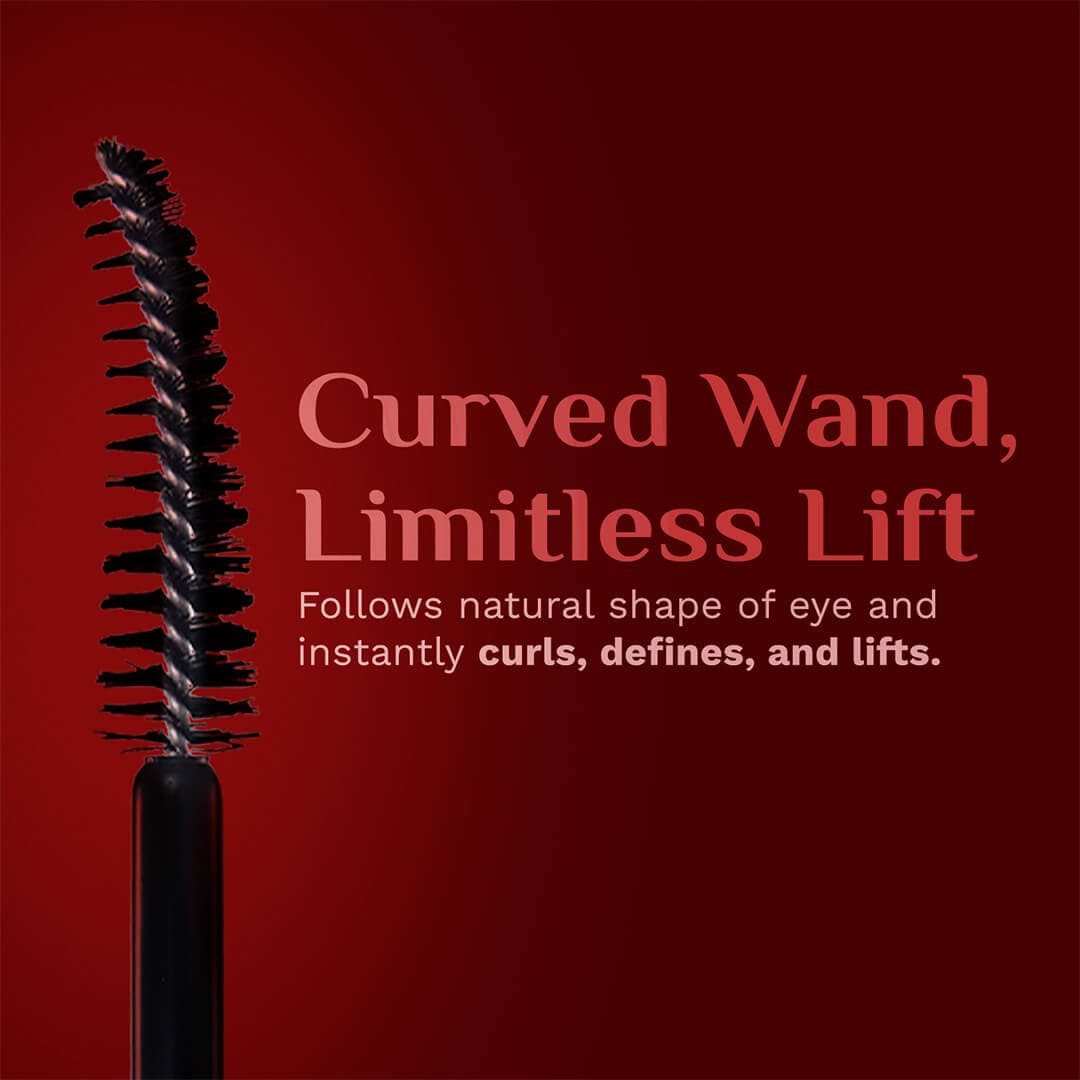 Pilgrim Mega Curl Tubing Mascara, 5ml - Image 6 - Buy from Indicrest