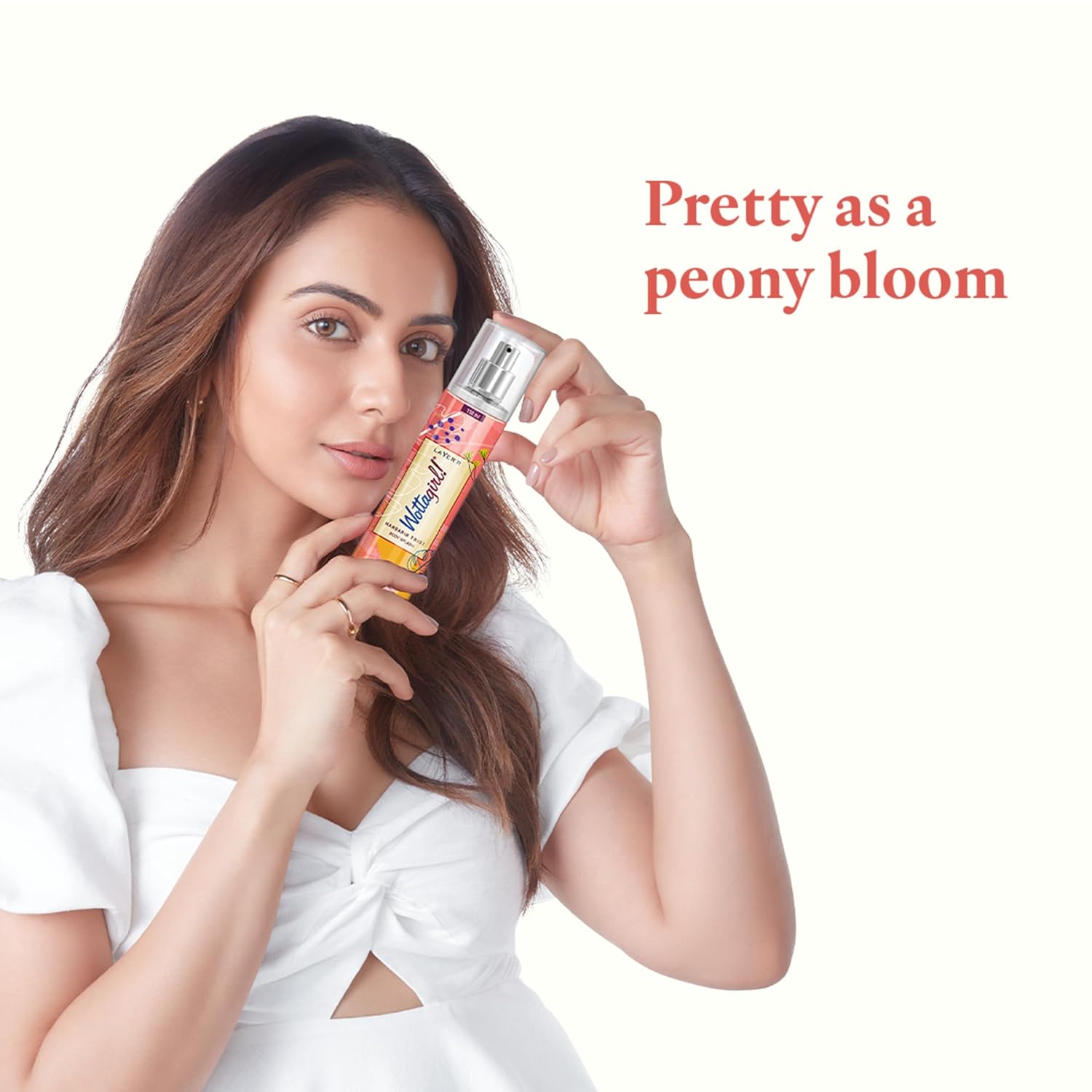 Wottagirl Wottagirl! Mandarin Twist Body Mist 150ml | Long-Lasting Fruity Fragrance for Women | Orange & Raspberry Notes - Image 2 - Buy from Indicrest