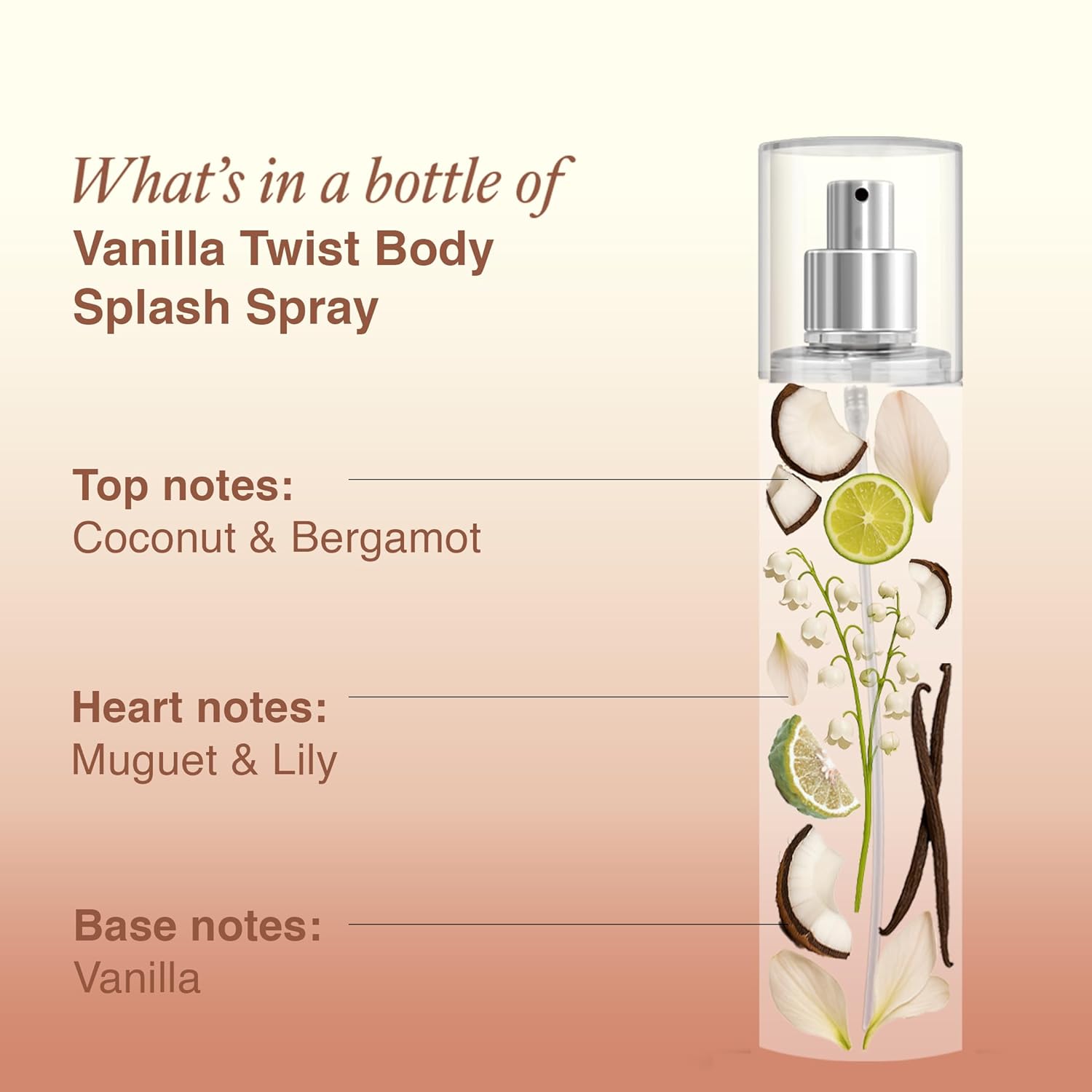 Wottagirl Layer'r Wottagirl Vanilla Twist Body Splash for Women 150ml - Image 3 - Buy from Indicrest