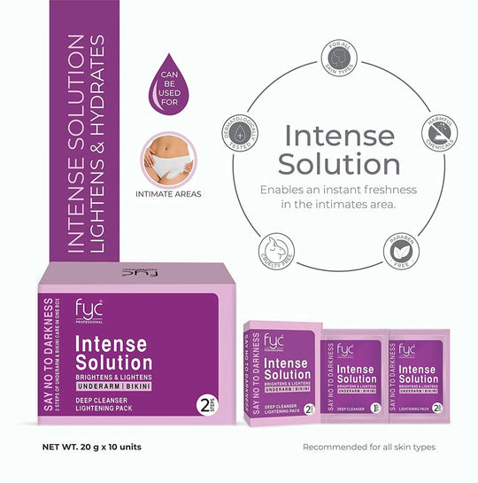 fyc-professional-yavi-cosmetics-2-steps-of-underarm-bikini-care-deep-cleanser-lightening-pack - Buy from Indicrest