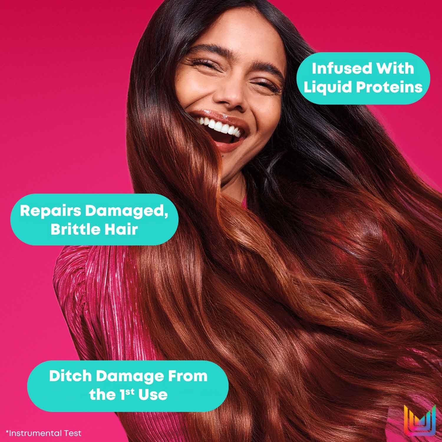 Matrix InstaCure Professional Liquid Protein Shampoo, for Damaged Hair | Reduced Split Ends, Breakage, Knotting | For All Hair Types | Paraben Free - Image 3 - Buy from Indicrest