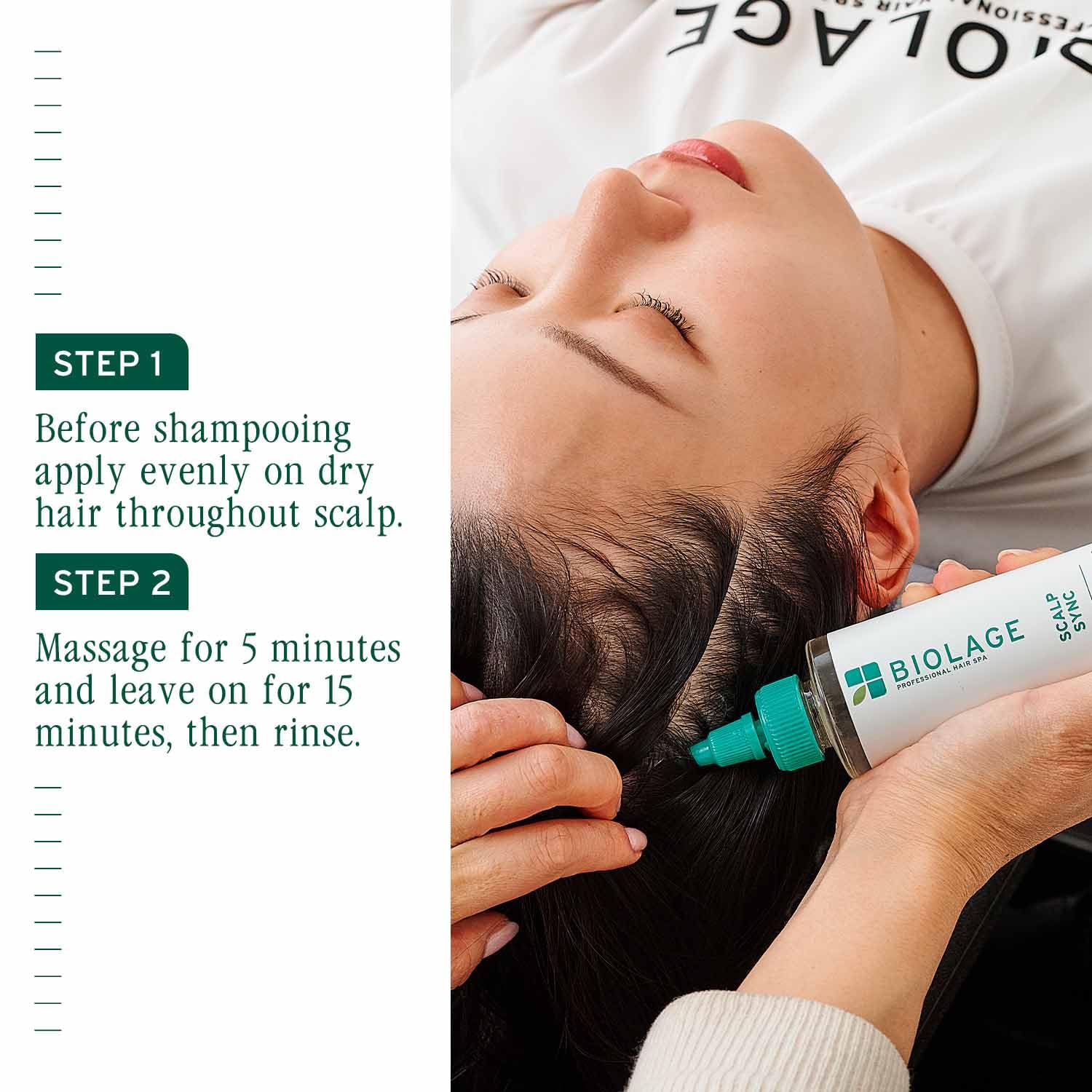 Biolage ScalpSync Concentrate –Scalp Exfoliating & Purifying Treatment, Clarifies Build-Up & Balances Scalp for upto 72hrs-With Fermented Tea Blend & Glycolic Acid, 200ml - Image 7 - Buy from Indicrest