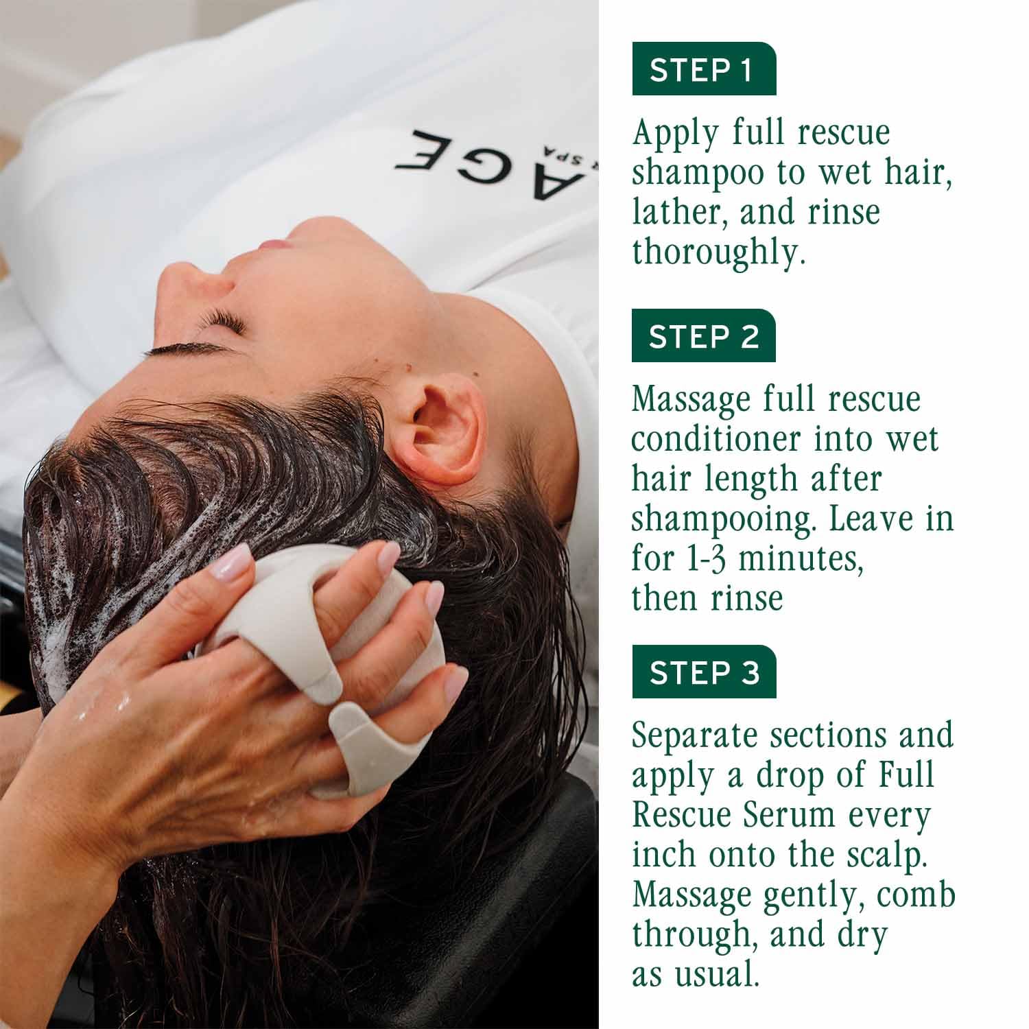 Biolage Full Rescue Anti-Breakage Shampoo, 74% less breakage & Reduces Hairfall,With Rosemary Oil & Niacinamide, Vegan & Cruelty-Free I For Men and Women - Image 7 - Buy from Indicrest