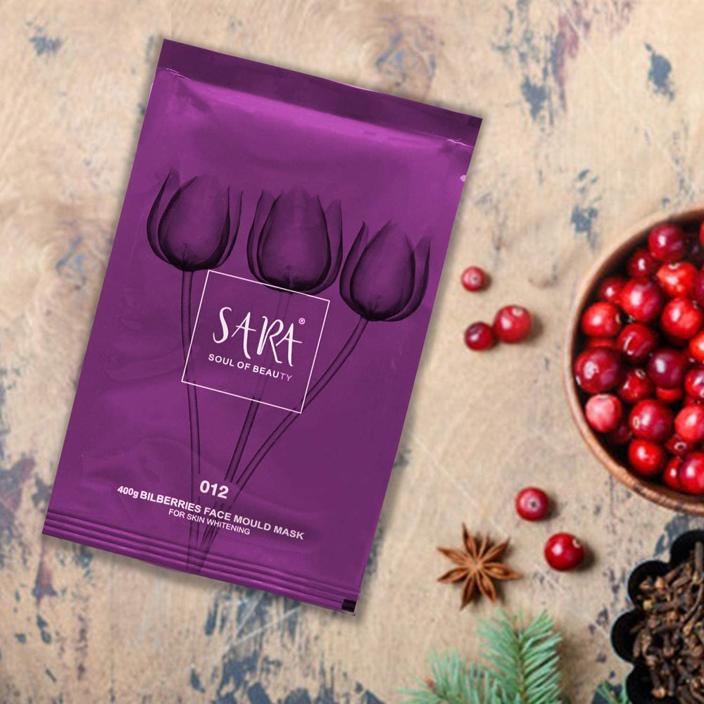 Sara Billberries Face Mould Mask For whitening and radiant skin For Women, Men, Suitable For all Skin Types - Image 2 - Buy from Indicrest