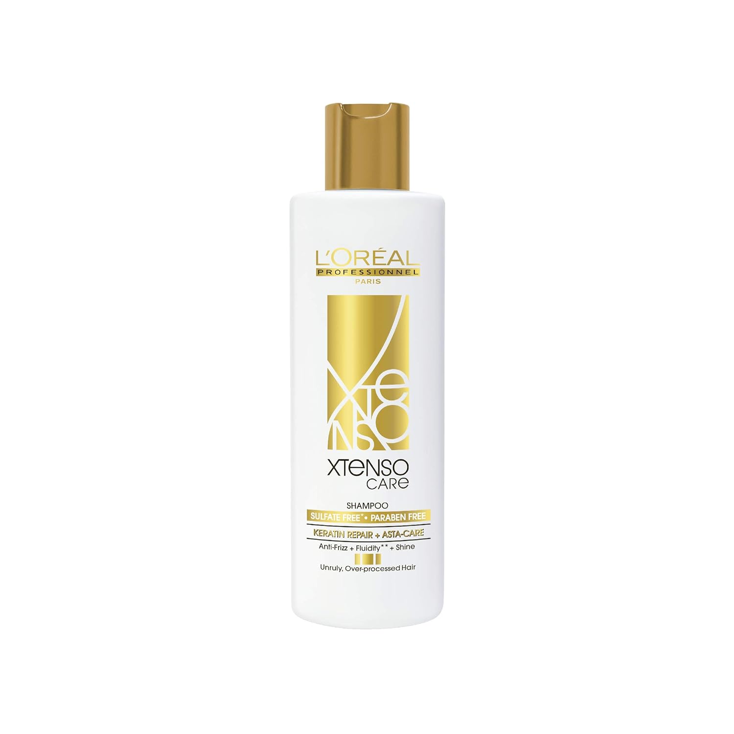 L'Oreal Professionnel Paris X-Tenso Care Sulfate-Free Shampoo 250ml & X-Tenso Care Serum 50ml Combo