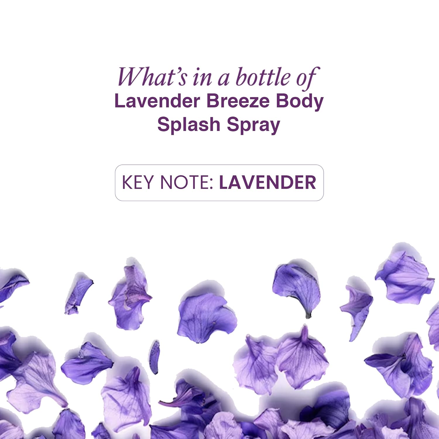 Wottagirl Wottagirl! Lavender Breeze Body Splash, 150ml | Long-Lasting Floral Fragrance for Women | Dreamy Lavender Notes | Soothing Scent, Skin-Friendly  - Image 3 - Buy from Indicrest