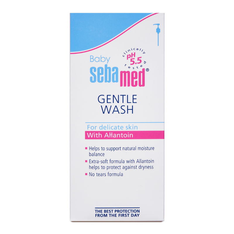 Sebamed Baby Gentle Wash, PH 5.5, With Allantoin, No Tears Formula, Clinically Tested, 400ml