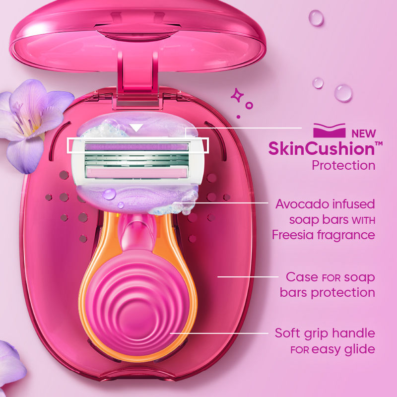 Gillette Venus Snap Hair Remover Women Body Razor, 1 piece Buy at Indicrest Image 3