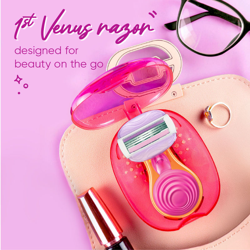 Gillette Venus Snap Hair Remover Women Body Razor, 1 piece Buy at Indicrest Image 6