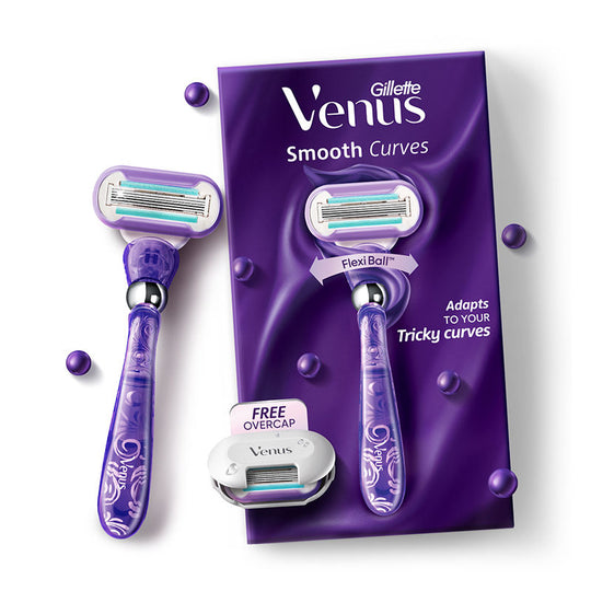 Gillette Venus Smooth Curves | Swirl | Hair Removal Razor for Women, 1 Razor, 1 piece Buy at Indicrest