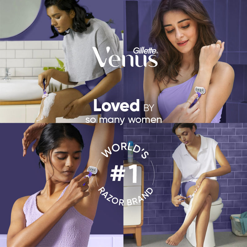 Gillette Venus Smooth Curves | Swirl | Hair Removal Razor for Women, 1 Razor, 1 piece Buy at Indicrest Image 8