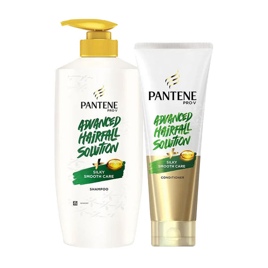 Pantene Advanced Hair Fall Solution Silky Smooth Care Shampoo & Conditioner Combo, 2 pieces Buy at Indicrest
