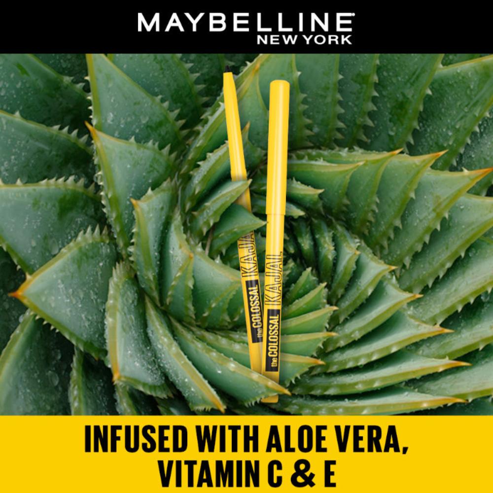 Maybelline New York The Colossal Essentials Eye Kit - Bold Liner & Colossal Kajal Combo, 0.35g+3ml Buy at Indicrest Image 4