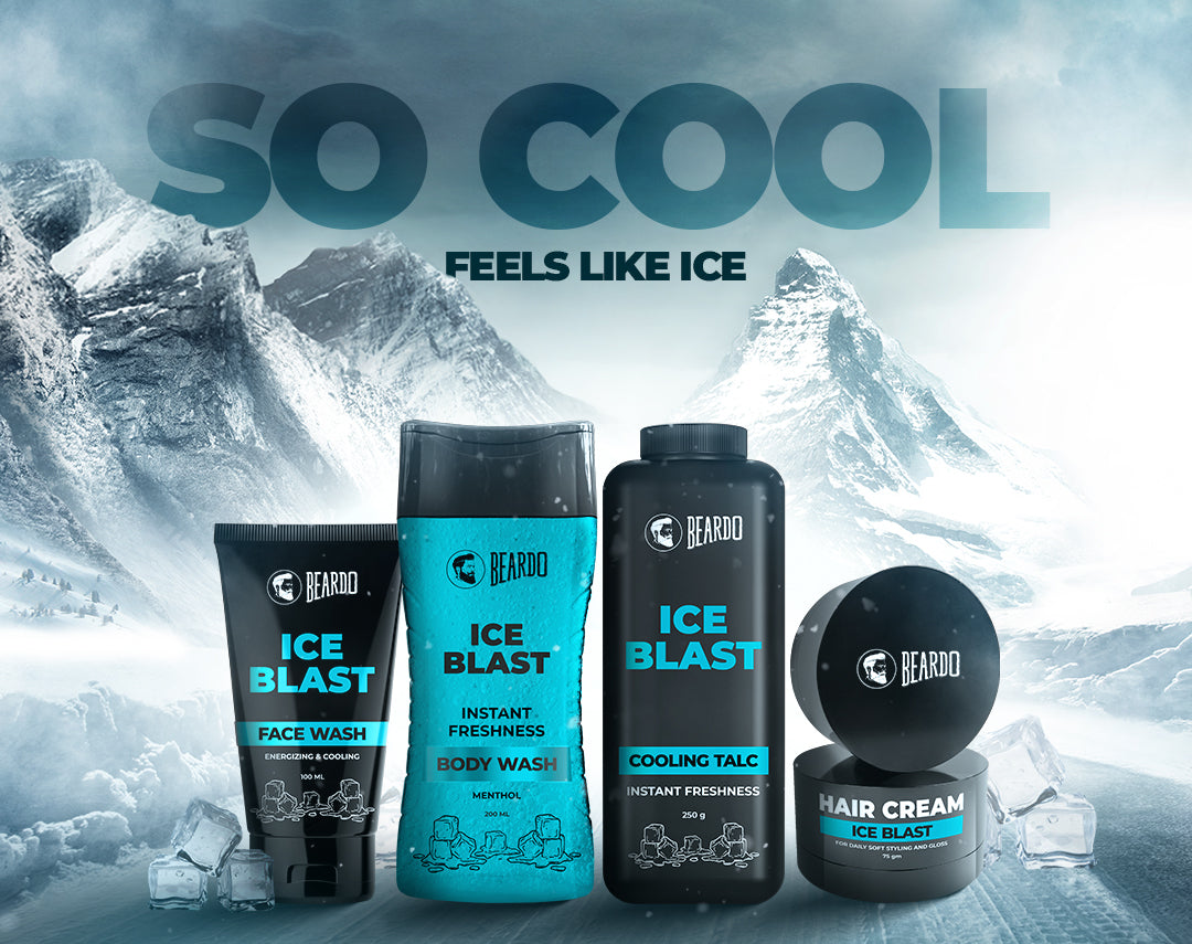 Beardo Ice Blast Cooling Talc, 250g - Image 6 - Buy from Indicrest