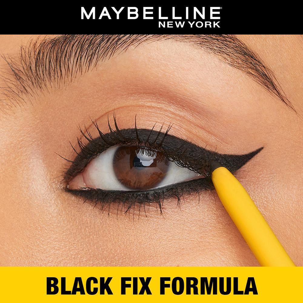 Maybelline New York Intense Colour Colossal Matte Finish Kajal Black Pack Of 2 Deep Black Combo, 0.35g Each Buy at Indicrest Image 2