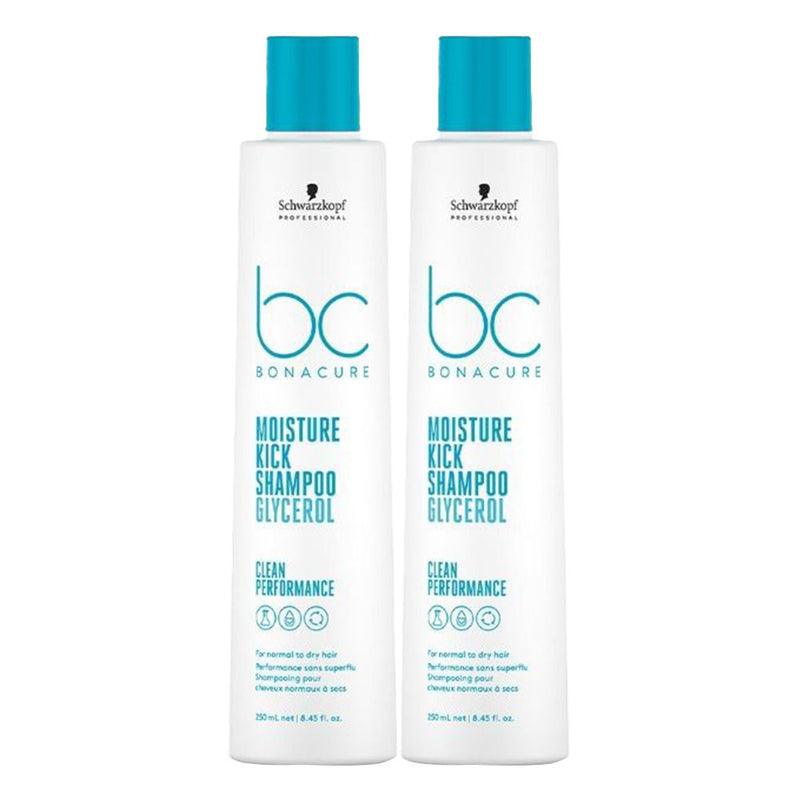 Schwarzkopf Professional Bonacure Moisture Kick Shampoo Combo (Pack of 2) Buy at Indicrest