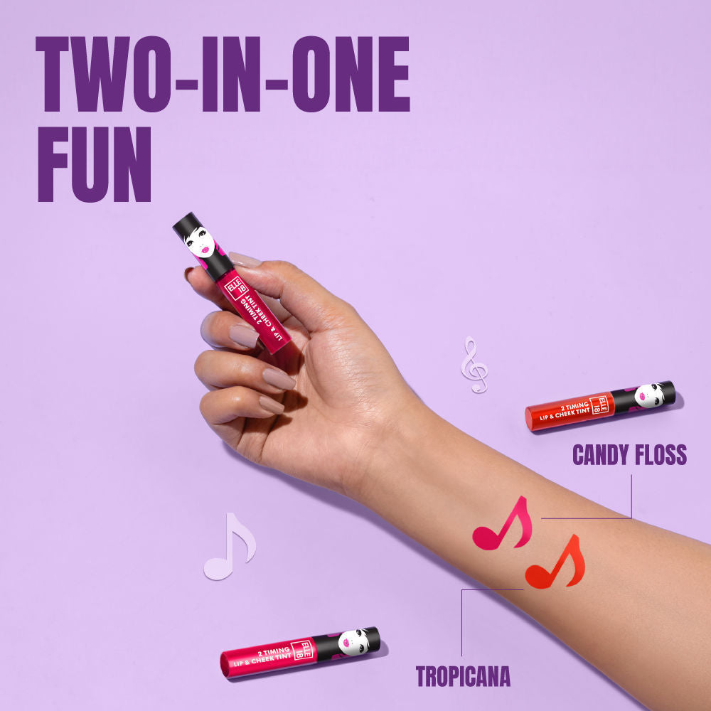 Elle 18 2 Timing Long-Lasting Hydrating Lip & Cheek Tint , Tropica, 4ml Buy at Indicrest Image 8