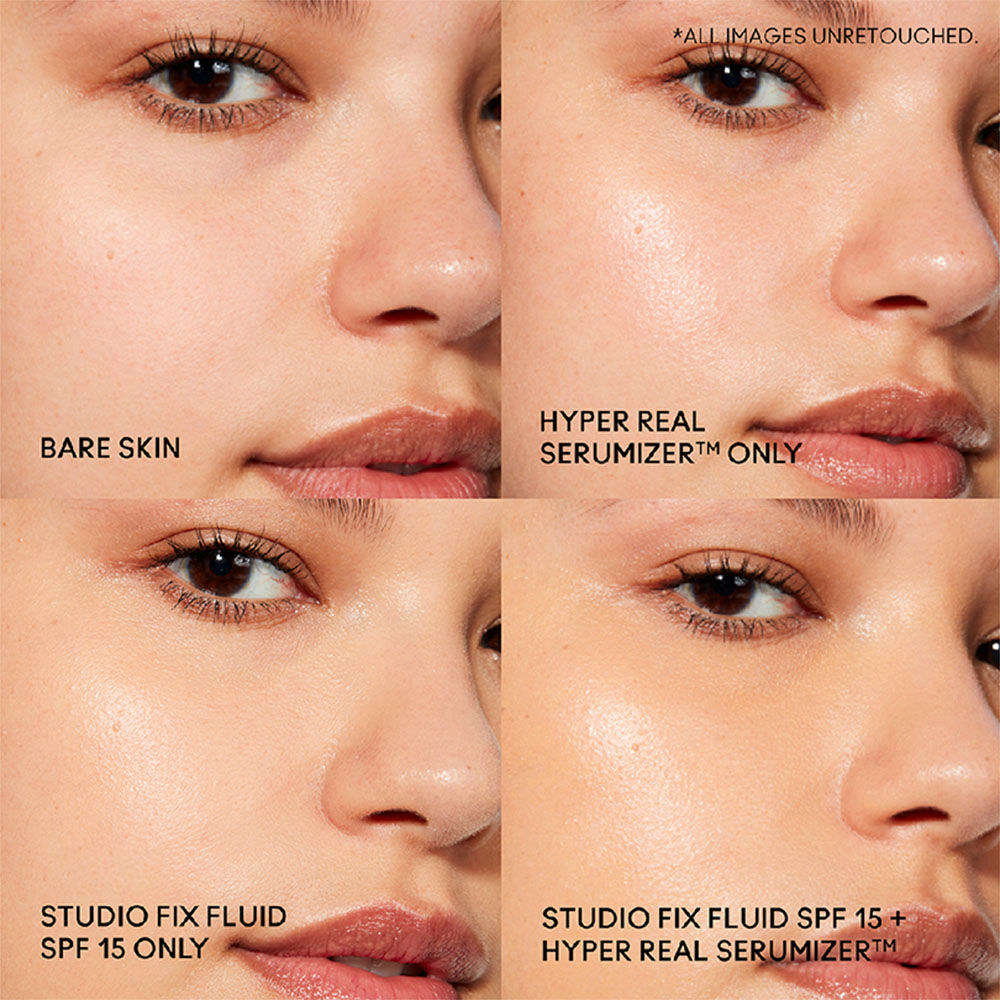 M.A.C Hyper Real Serumizer Skin Balancing Serum With Niacinamide, Hyaluronic Acid & Ceramides, 30ml