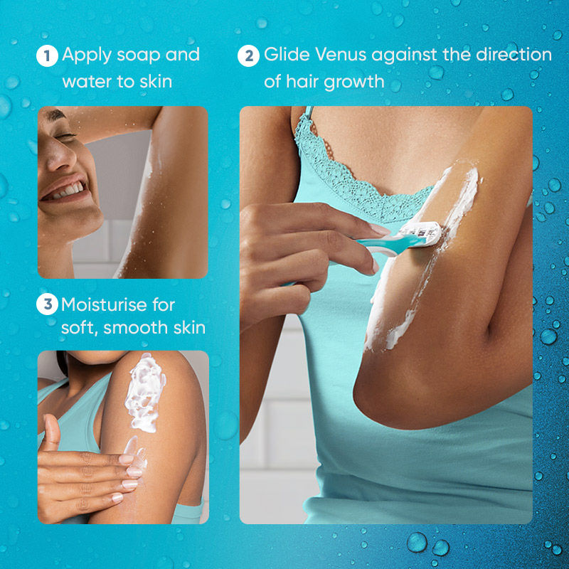 Gillette Venus Skin Love Womens Razor (Pack Of 3) Buy at Indicrest Image 7