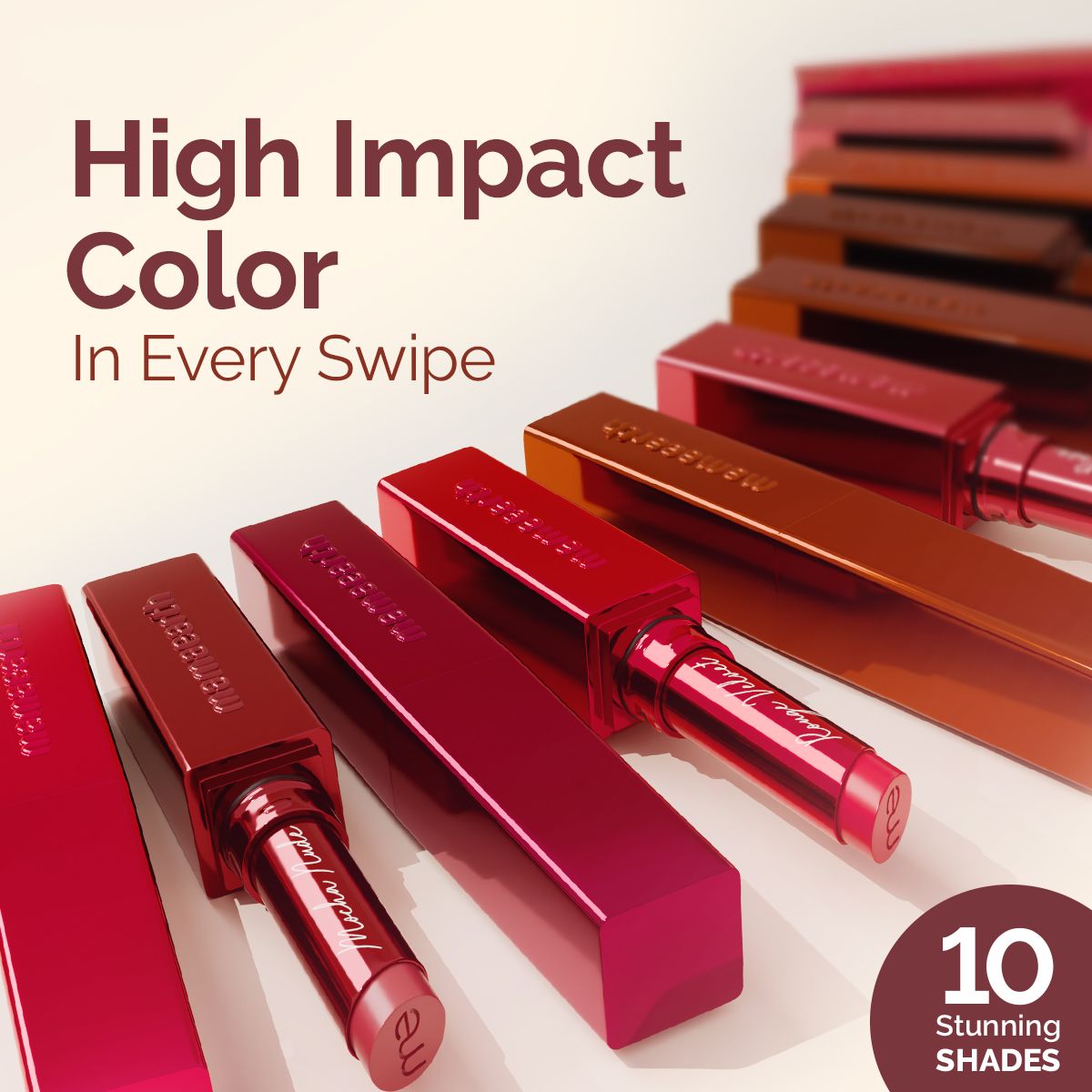 Mamaearth Luxe Matte Long Stay Lipstick with Passion Fruit Oil & Vitamin E, 2g | Mocha Nude - Image 7 - Buy from Indicrest