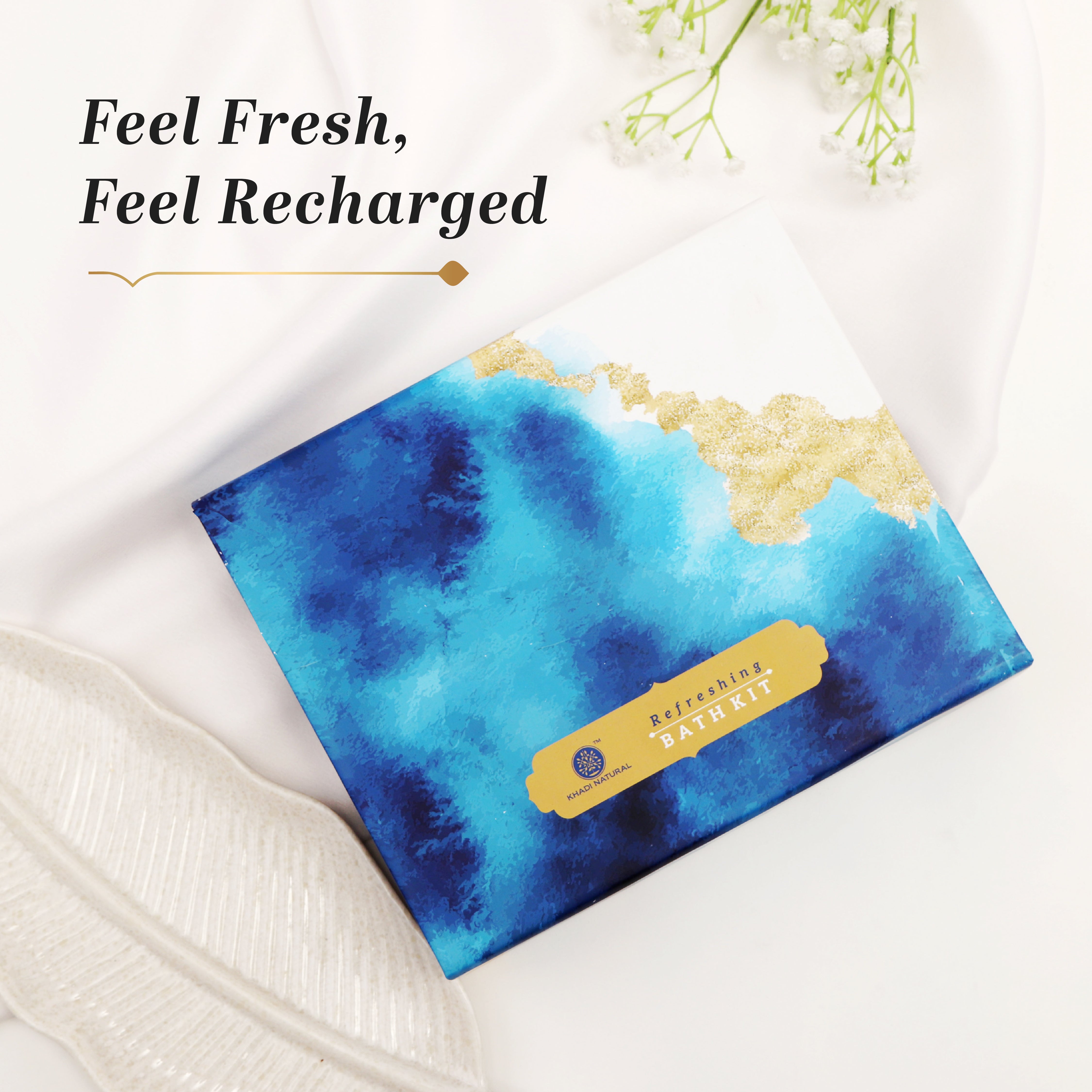 Khadi Natural Refreshing Bath Pack Bath Kit Free Size - Image 7 - Buy from Indicrest