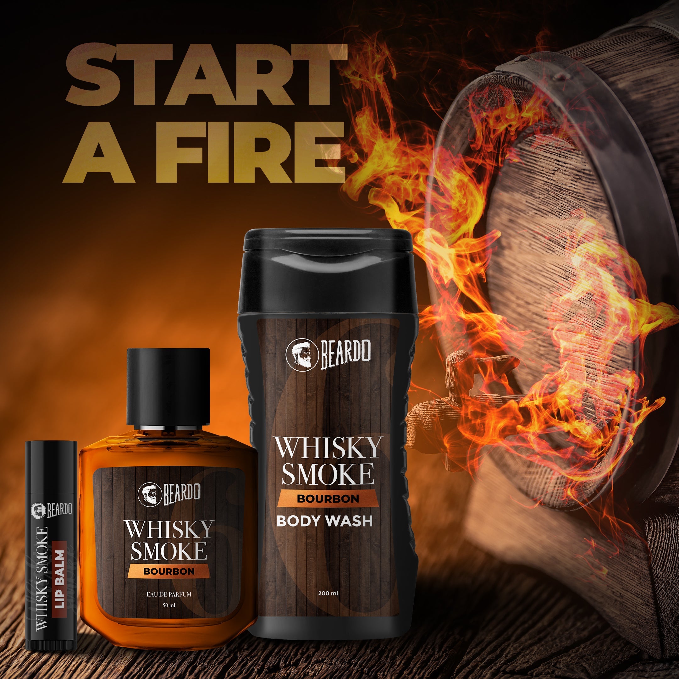 Beardo Whisky Smoke Combo - Image 2 - Buy from Indicrest