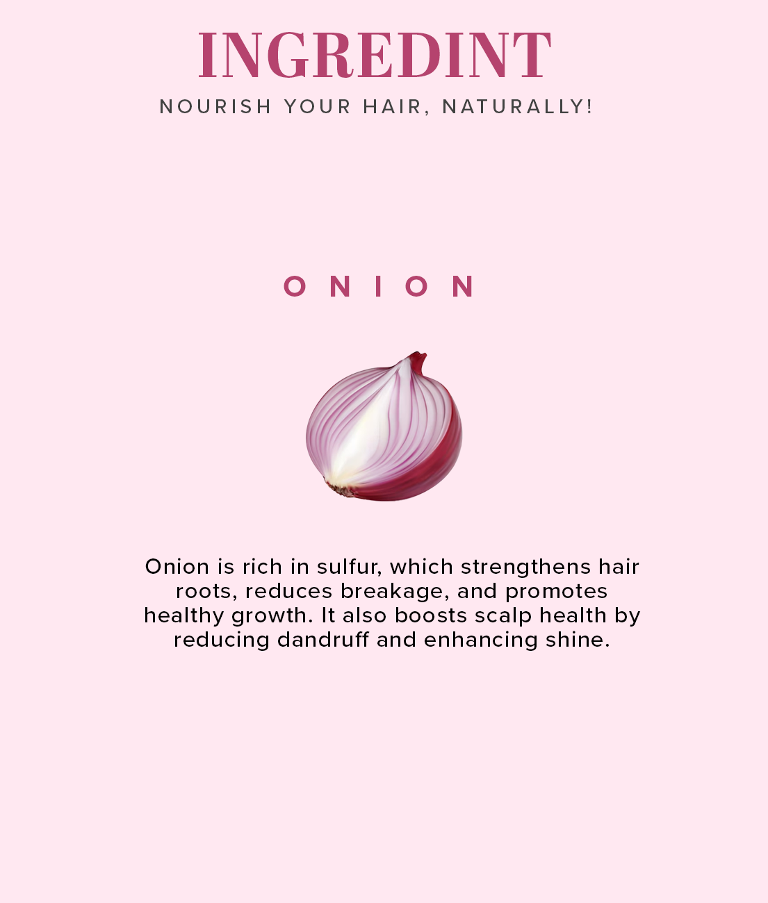 Khadi Natural Onion Shampoo For Hair Fall Control SLS & Paraben Free – 650ml - Image 4 - Buy from Indicrest