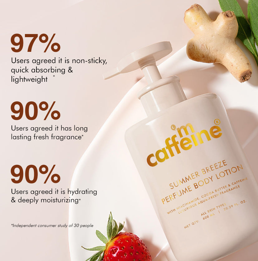 Mcaffeine Summer Breeze Perfume Body Lotion, 600ml - Image 7 - Buy from Indicrest