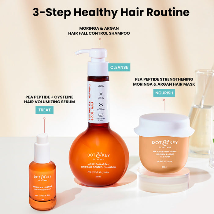 Dot & Key Moringa & Argan Oil Hair Fall Control Shampoo, 200ml