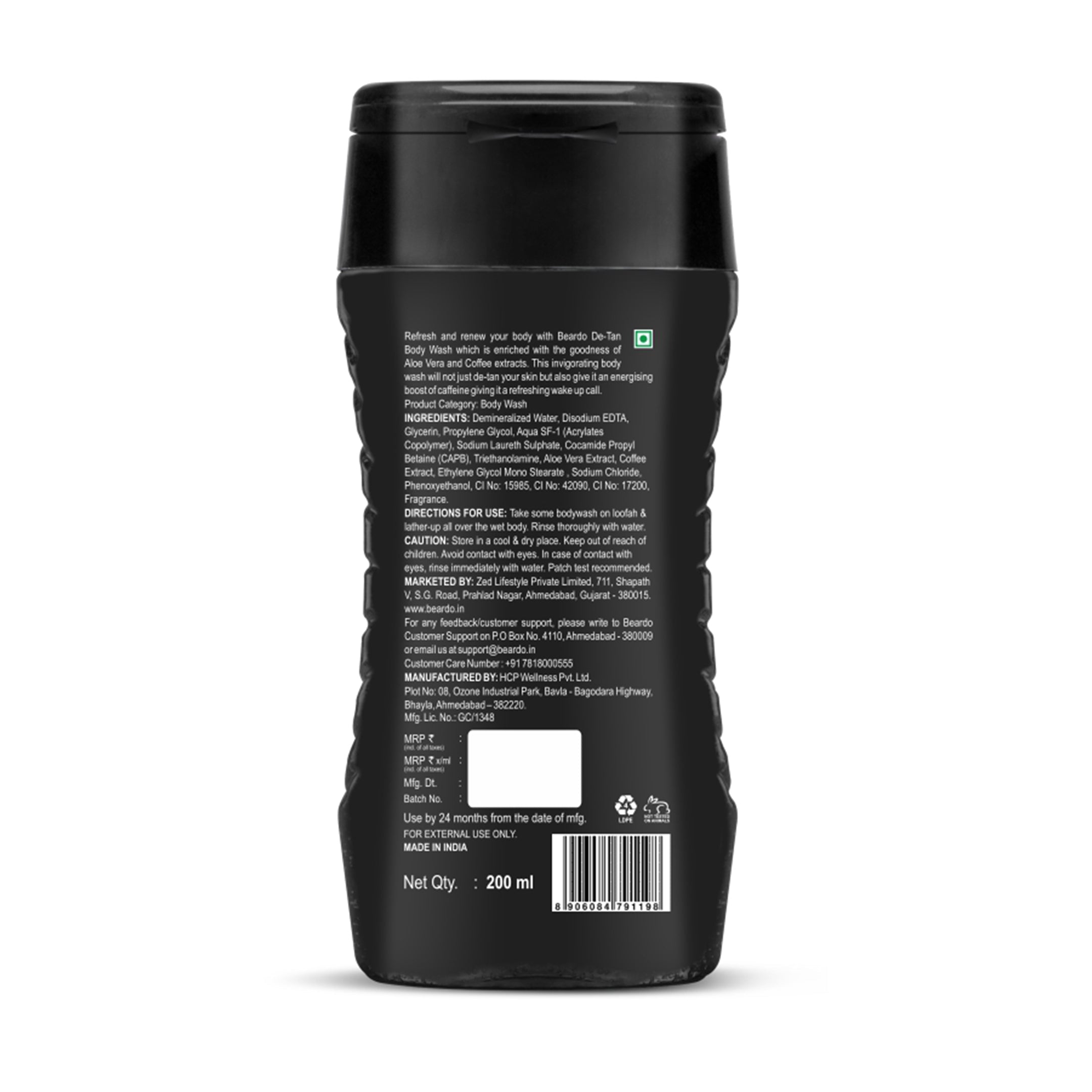 Beardo De-Tan Bodywash for Men, Pack of 3 - Image 6 - Buy from Indicrest
