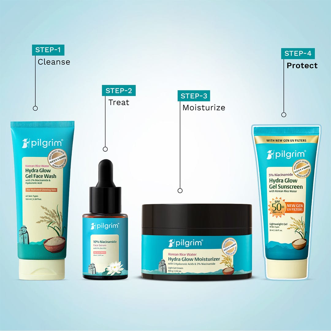 Pilgrim 5% Niacinamide Hydra Glow Gel Sunscreen SPF 50+ PA++++, 50ml - Image 7 - Buy from Indicrest
