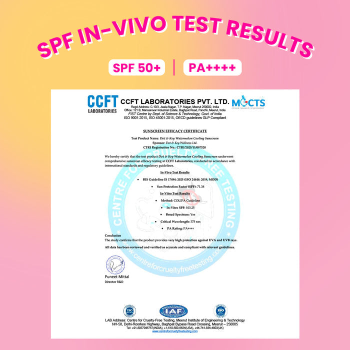 Dot & Key Watermelon Sunscreen, SPF 50+ PA++++, 80g