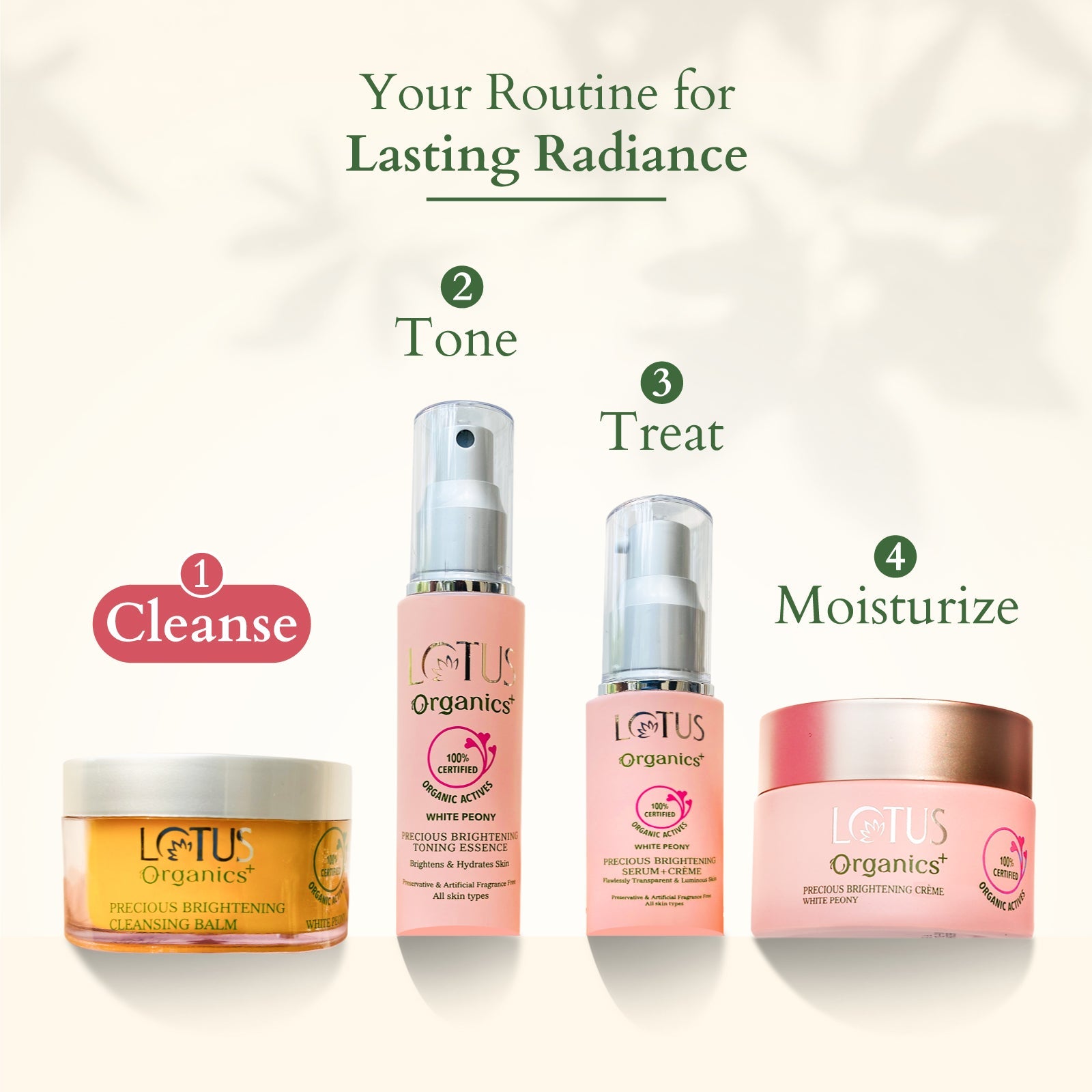 Lotus Herbals Precious Brightening Cleansing Balm, 50g