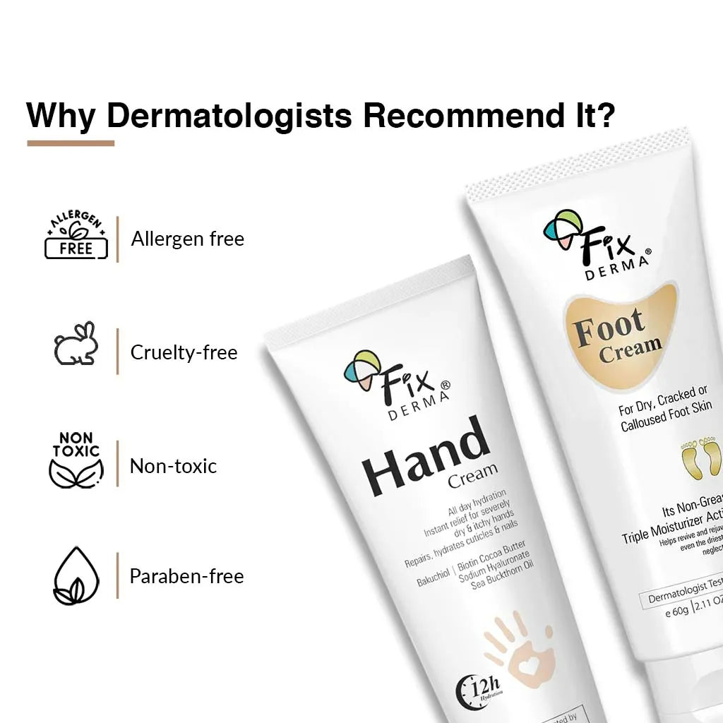 Fixderma Hand and Foot Cream Combo | Repair, Hydrate and Revitalize Dry Hands & Cracked Heels, Lip Shield 15g + Sunscreen 40g - Image 5 - Buy from Indicrest