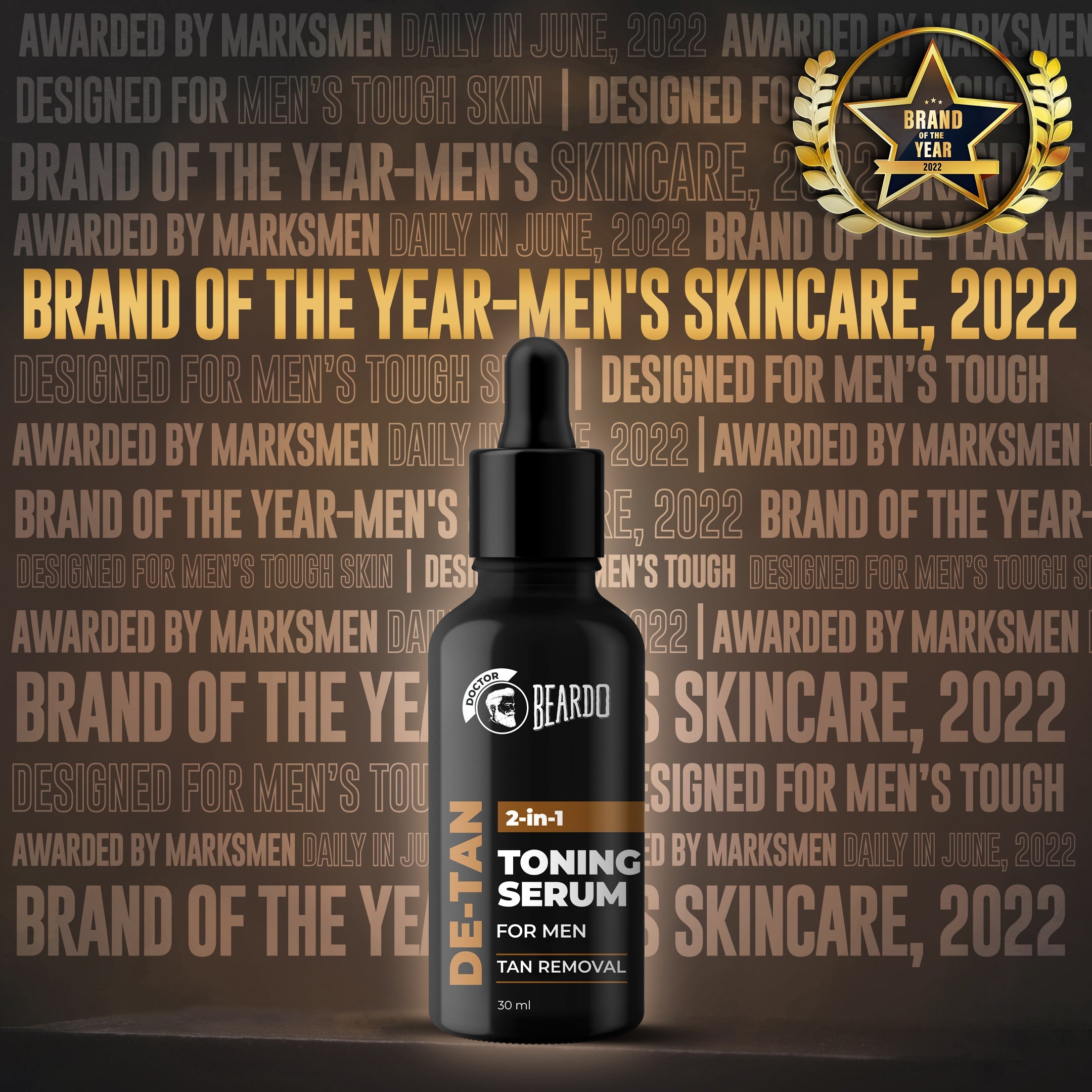 Beardo De-Tan 2 in 1 Toning Serum, 30ml - Image 7 - Buy from Indicrest