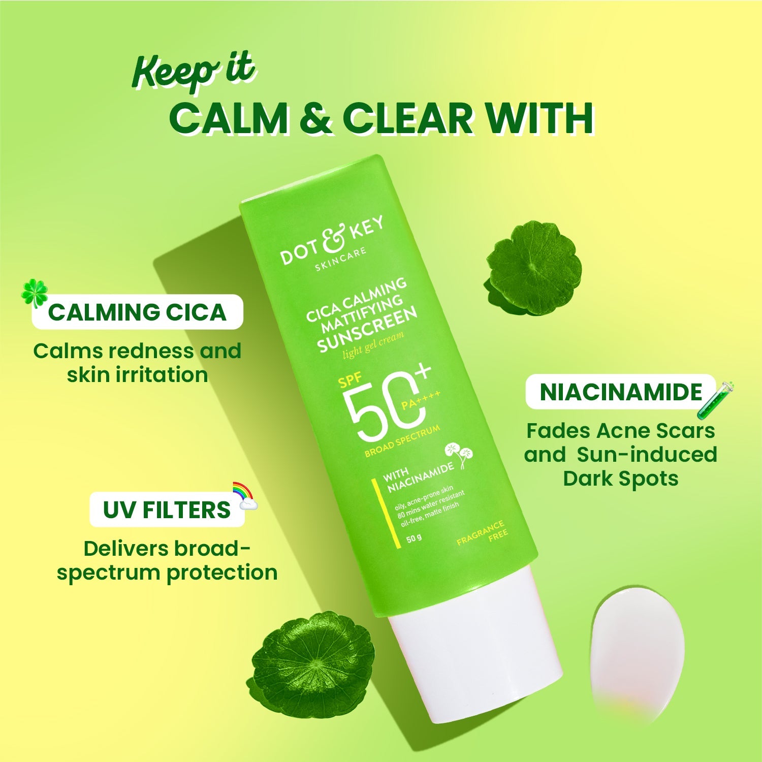 Dot & Key Super Cica & Salicylic Anti Acne Routine, Combo Pack