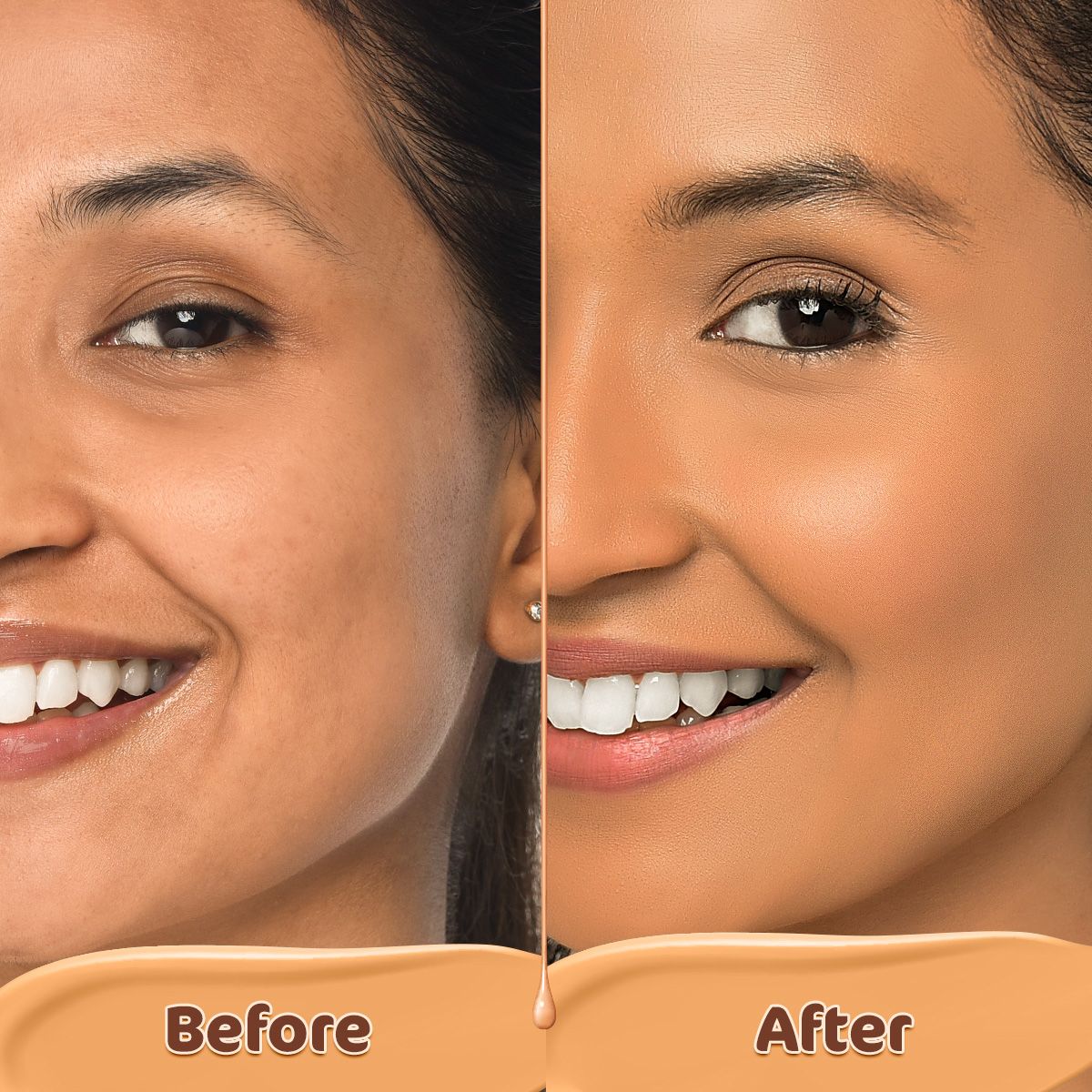 Mamaearth Glow Serum Foundation, 30ml | Almond Glow - Image 6 - Buy from Indicrest