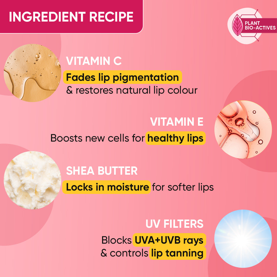 Dot & Key Vitamin C + E Brightening Lip Balm with SPF 50+, Cocoa Mint