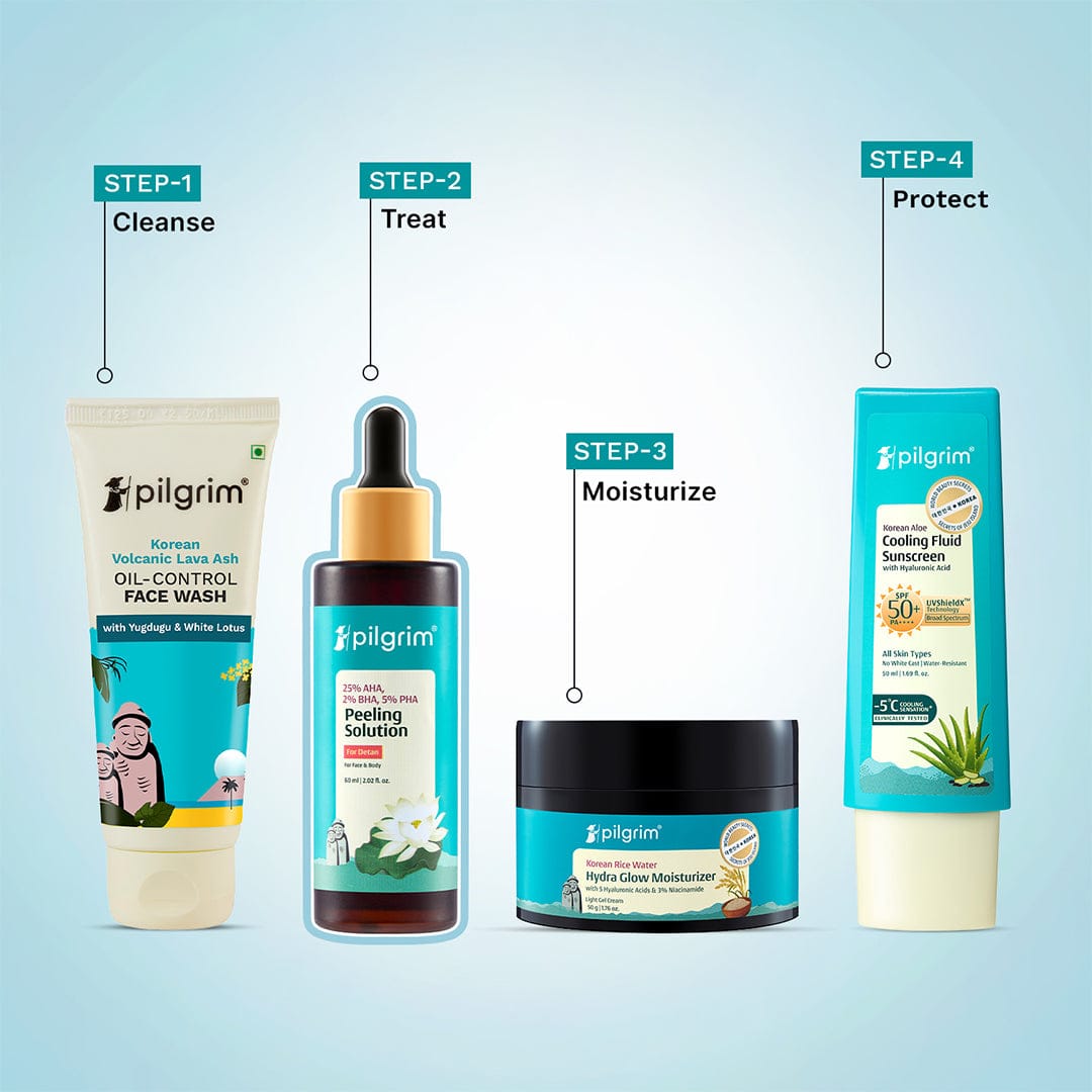 Pilgrim 60ml - 25% AHA, 2% BHA, 5% PHA Peeling Solution, 60ml - Image 7 - Buy from Indicrest