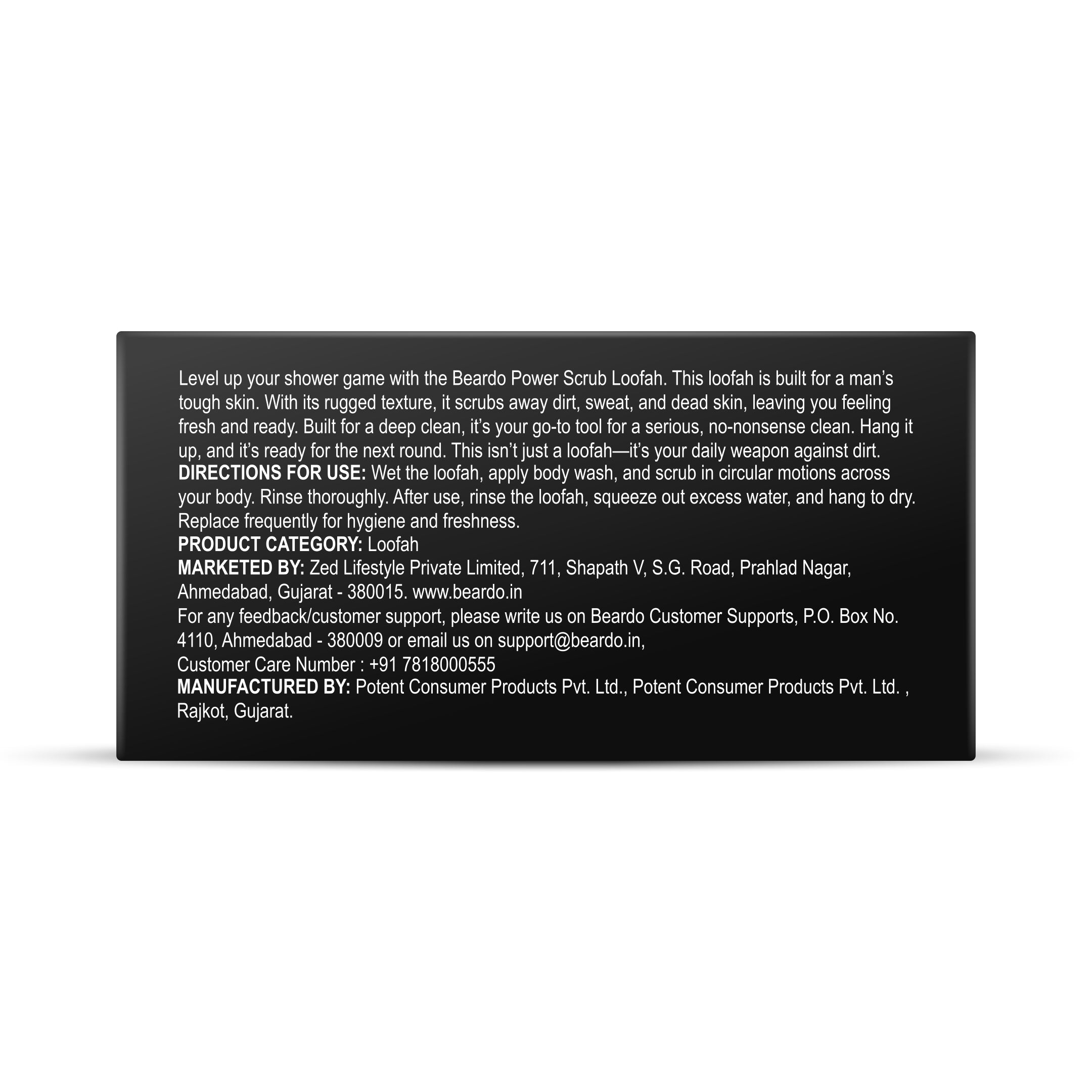 Beardo Power Scrub Loofah Pack of 2 - Image 6 - Buy from Indicrest