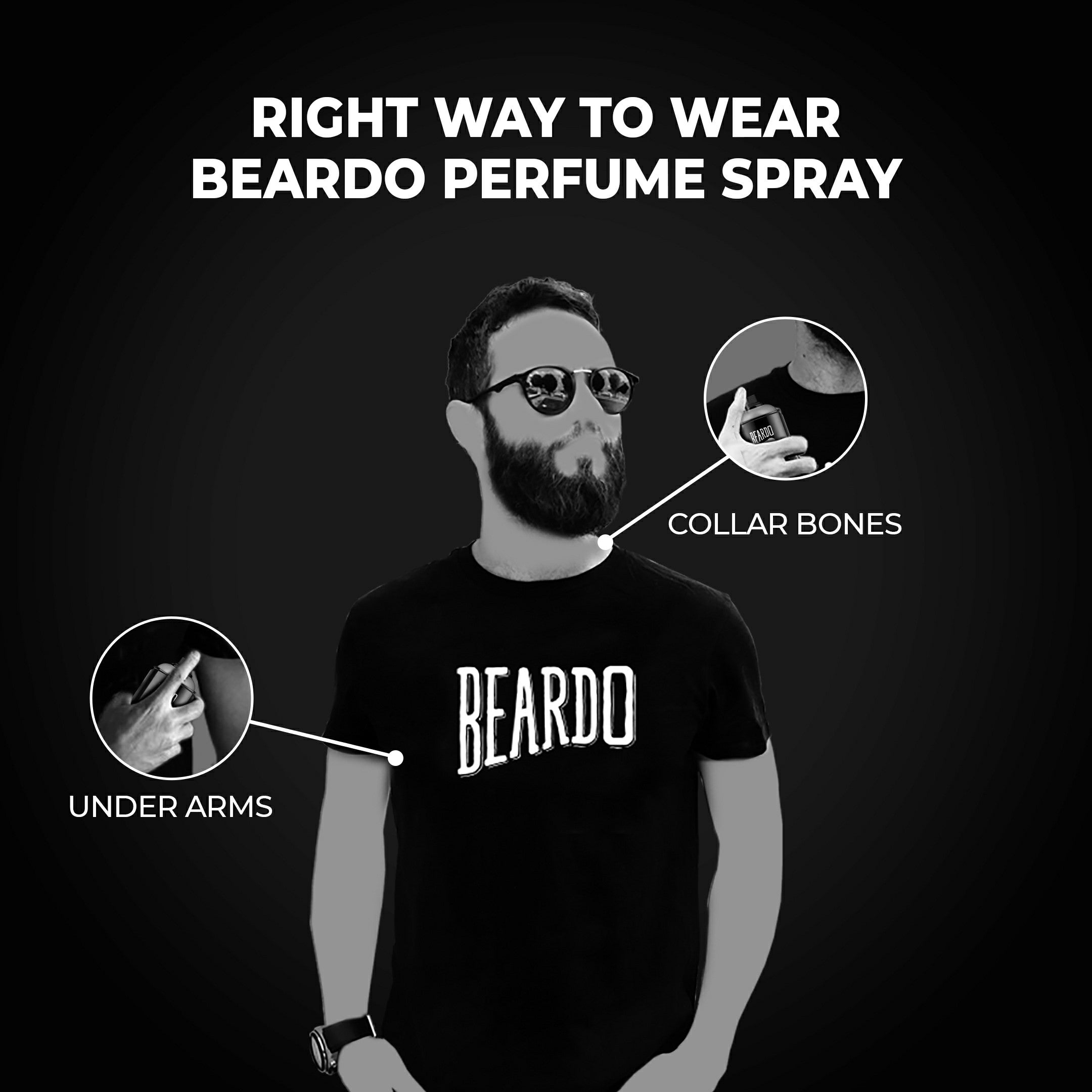 Beardo Godfather Perfume Deo Spray, 150ml - Image 6 - Buy from Indicrest