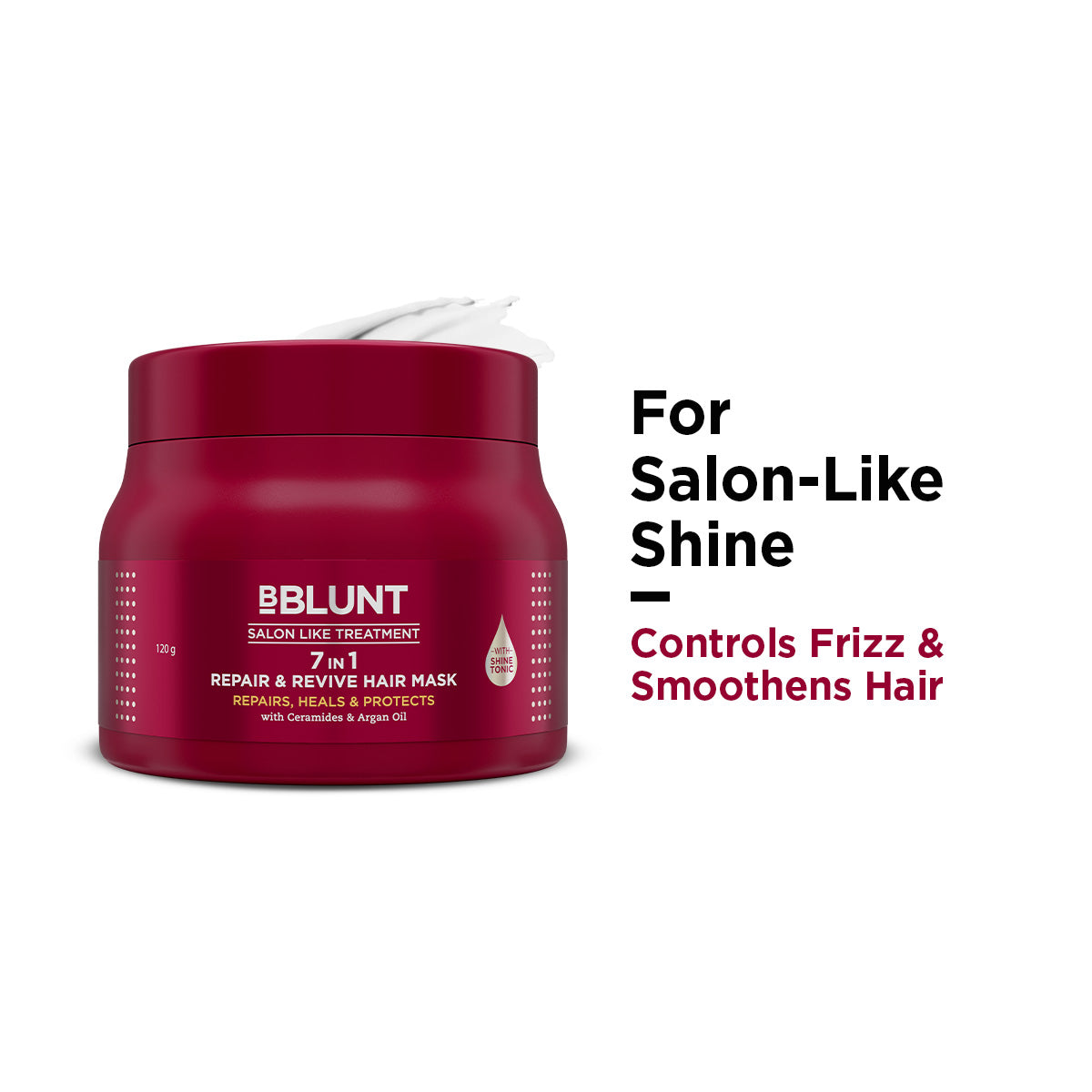 Bblunt 7 in 1 Repair & Revive Hair Mask for Upto 100% Damage Repair, 250g, Pack of 2 X 120g - Image 11 - Buy from Indicrest