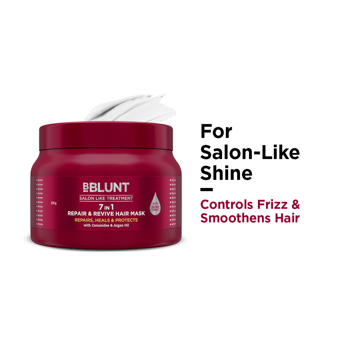 Bblunt 7 in 1 Repair & Revive Hair Mask for Upto 100% Damage Repair, 250g, Pack of 2 X 250g - Image 2 - Buy from Indicrest