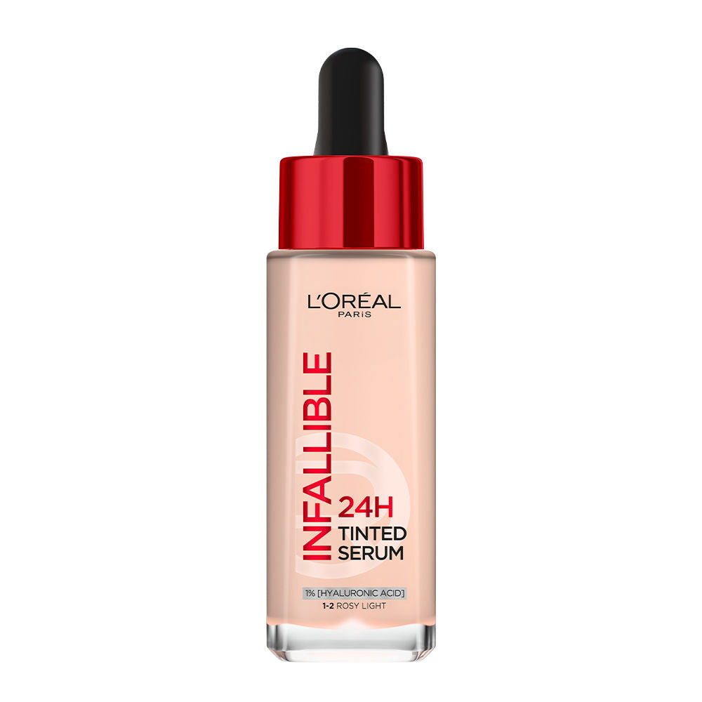 L’Oreal Paris Infallible 24H Tinted Serum Foundation, Lightweight, Dewy & Radiant - Rosy Light, 30ml Buy at Indicrest Image 11