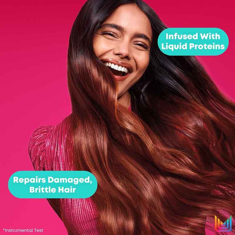 Matrix InstaCure Shampoo Conditioner Combo For Damaged Hair with Free Limited Edition Heart Bag, 320g Buy at Indicrest Image 2