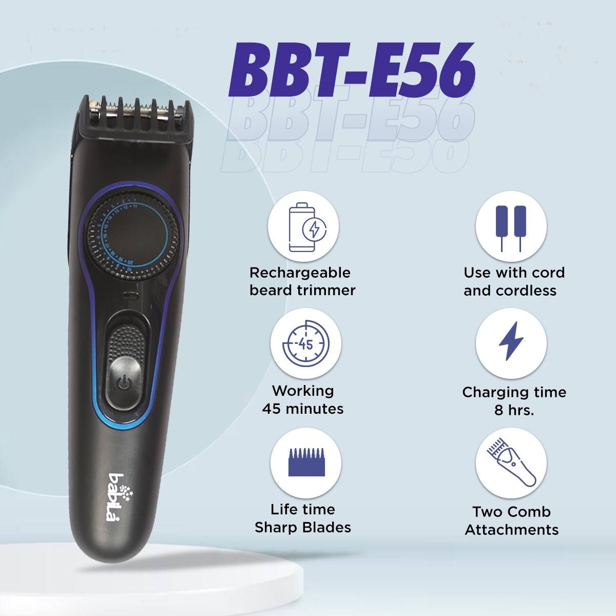 Babila Beard Trimmer, 190g Buy at Indicrest Image 7